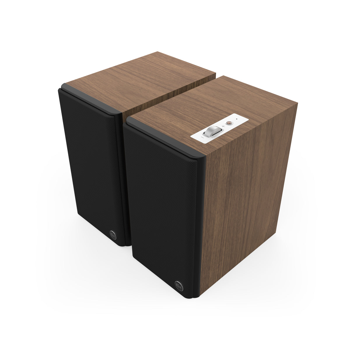 Klipsch The Fives II Walnut Klipsch The Fives WN HeroR Grille On