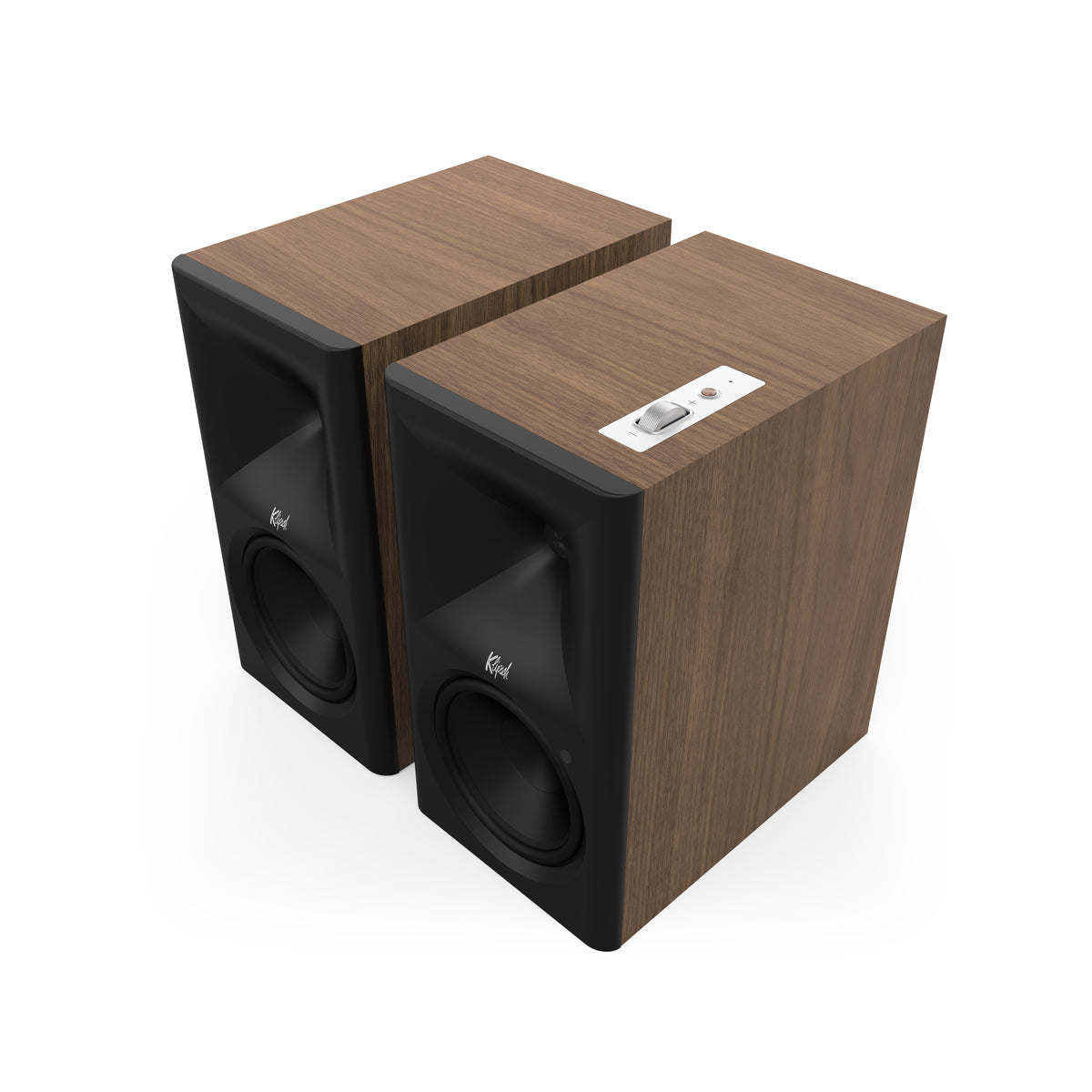Klipsch The Sevens II Walnut Klipsch The Sevens WN HeroR Grille Off