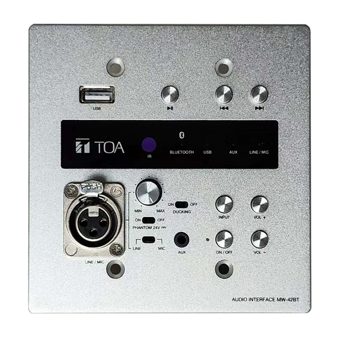 TOA MW-42BT Audio Interface with USB and Bluetooth®