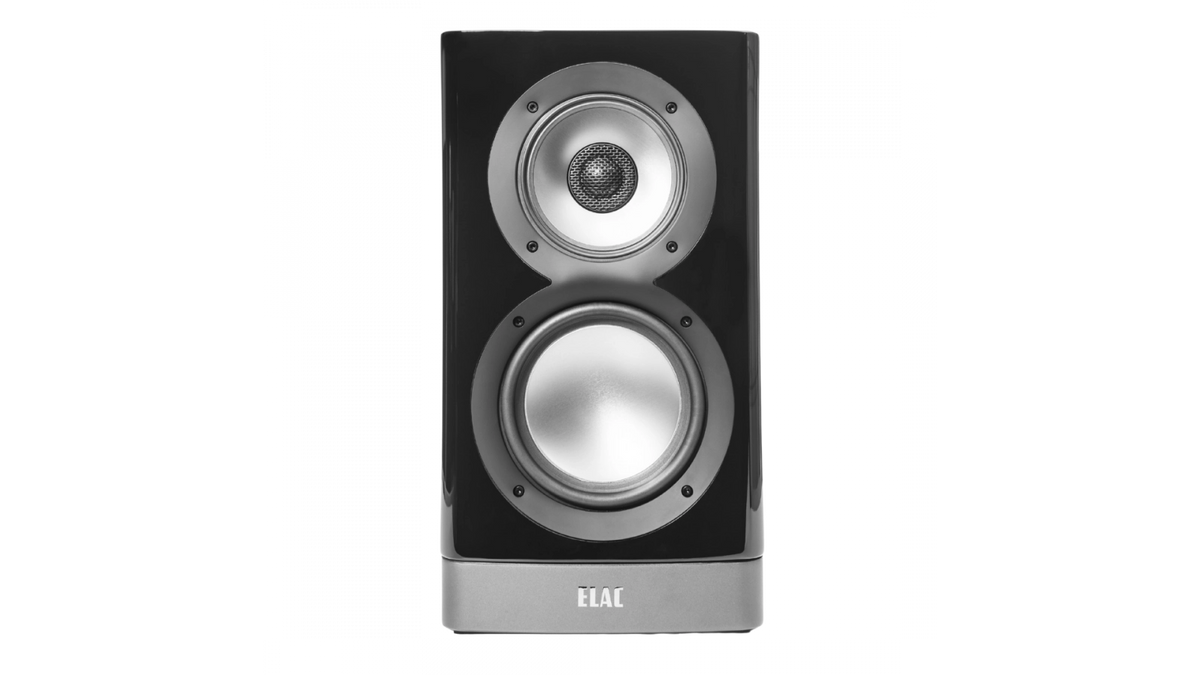Elac 5.25" Navis ARB51 Powered Bookshelf Loudspeakers - Gloss Black, Pair