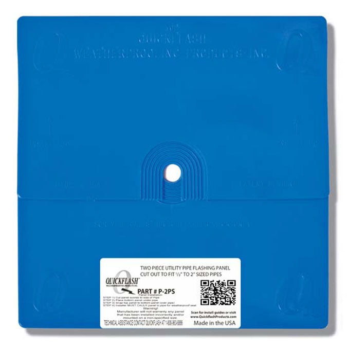 QuickFlash P-2PS 1/2" to 2" Two Piece System Flash Panel