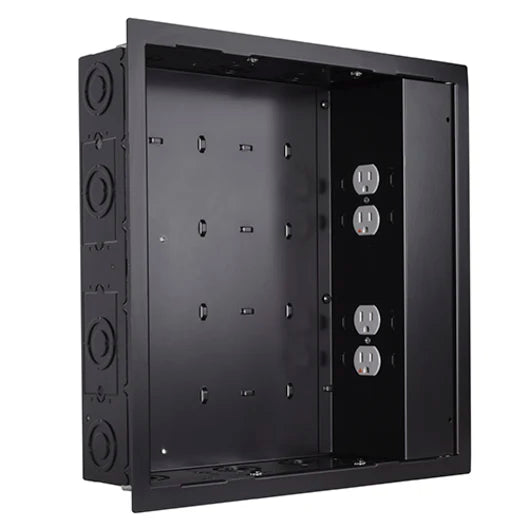 Chief PAC526FBP4 Proximity® In-wall Storage Box with 4 Receptacle Filter & Surge