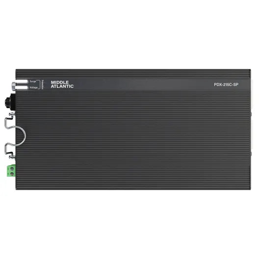 Middle Atlantic NEXSYS™ 2 Outlet, 15 Amp Compact Power with Series Surge Protection