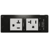 Middle Atlantic NEXSYS™ 2 Outlet, 20 Amp Compact Power with Series Surge Protection