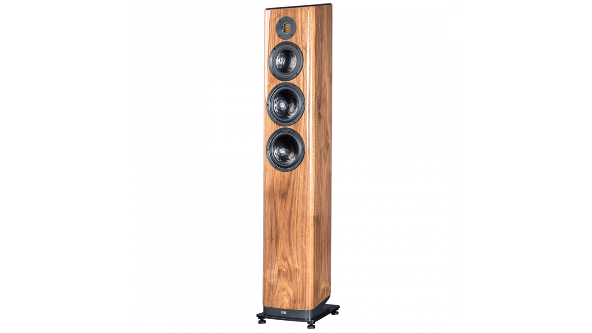 Elac Vela 2.0 7" 3.5-Way Floorstanding Speaker with JET 6 Tweeter - Gloss Walnut, Each