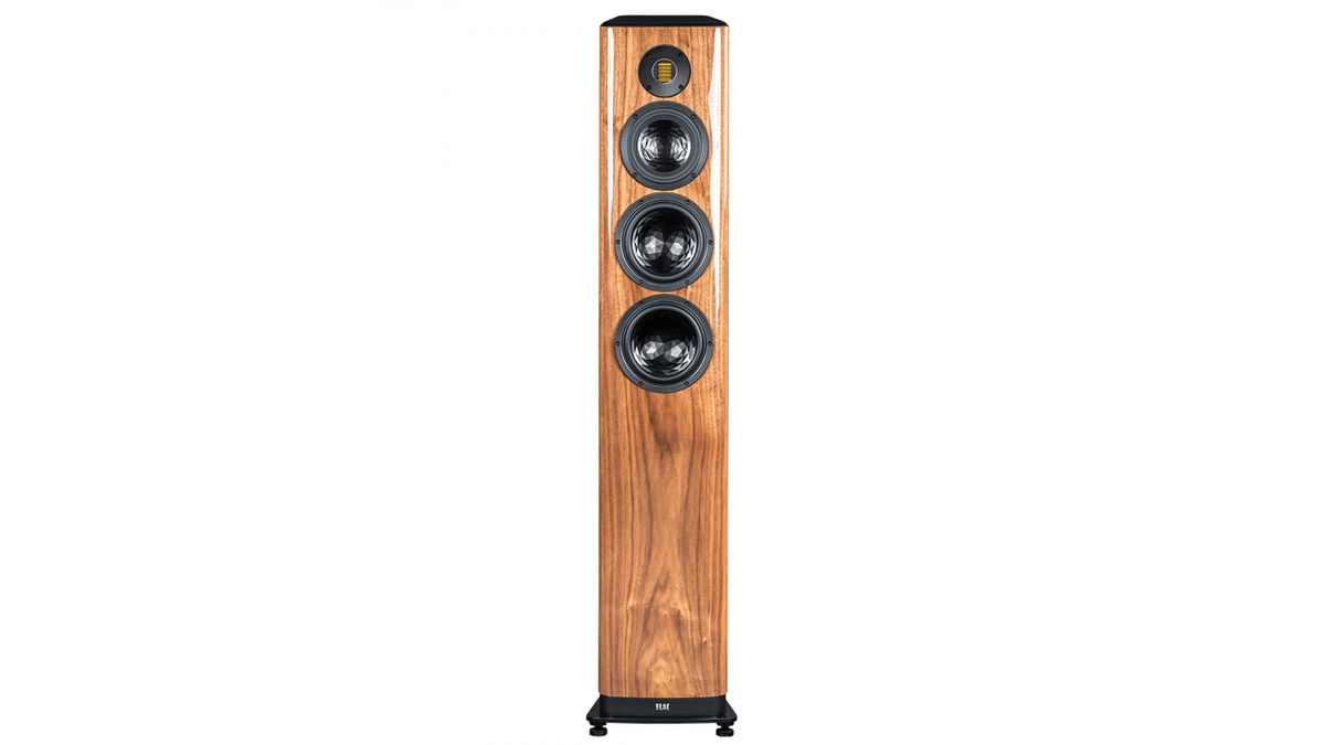 Elac Vela 2.0 7" 3.5-Way Floorstanding Speaker with JET 6 Tweeter - Gloss Walnut, Each
