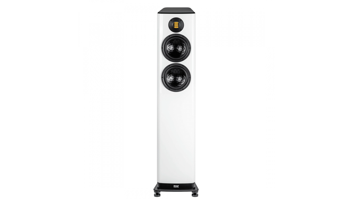 Elac Vela 2.0 7" 2.5 Way Floorstanding Speaker with JET 6 Tweeter - Gloss White, Each