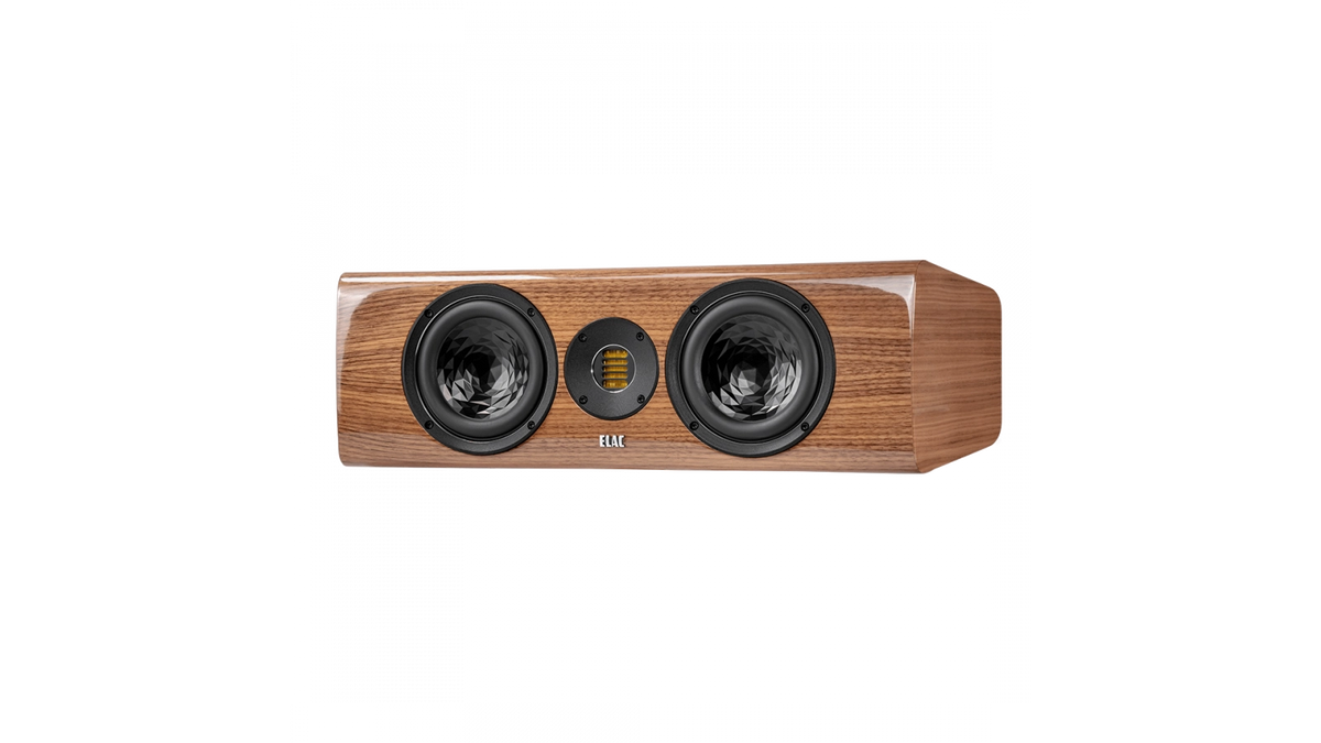 Elac Vela 2.0 6" 2.5 Way Center Speaker - Gloss Walnut, Each