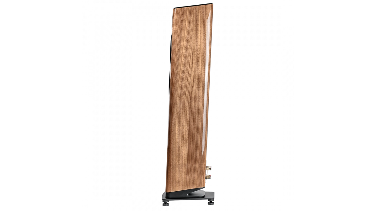 Elac Vela 2.0 6" 2.5-Way Floorstanding Speaker with Jet 6 Tweeter - Gloss Walnut, Each
