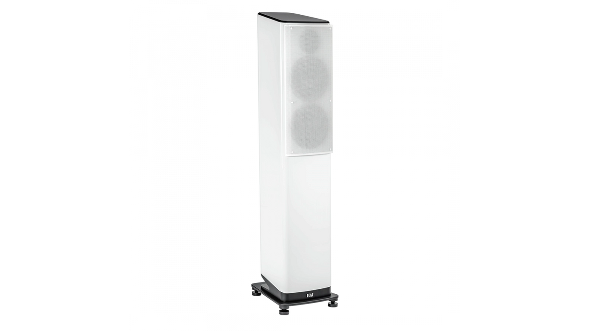 Elac Vela 2.0 7" 2.5 Way Floorstanding Speaker with JET 6 Tweeter - Gloss White, Each