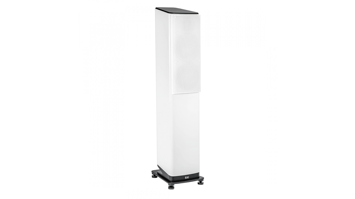 Elac Vela 2.0 7" 2.5 Way Floorstanding Speaker with JET 6 Tweeter - Gloss White, Each