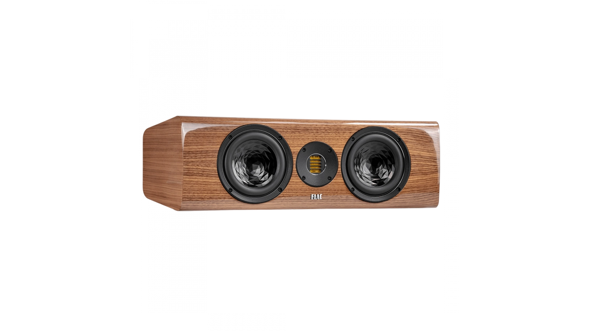 Elac Vela 2.0 6" 2.5 Way Center Speaker - Gloss Walnut, Each