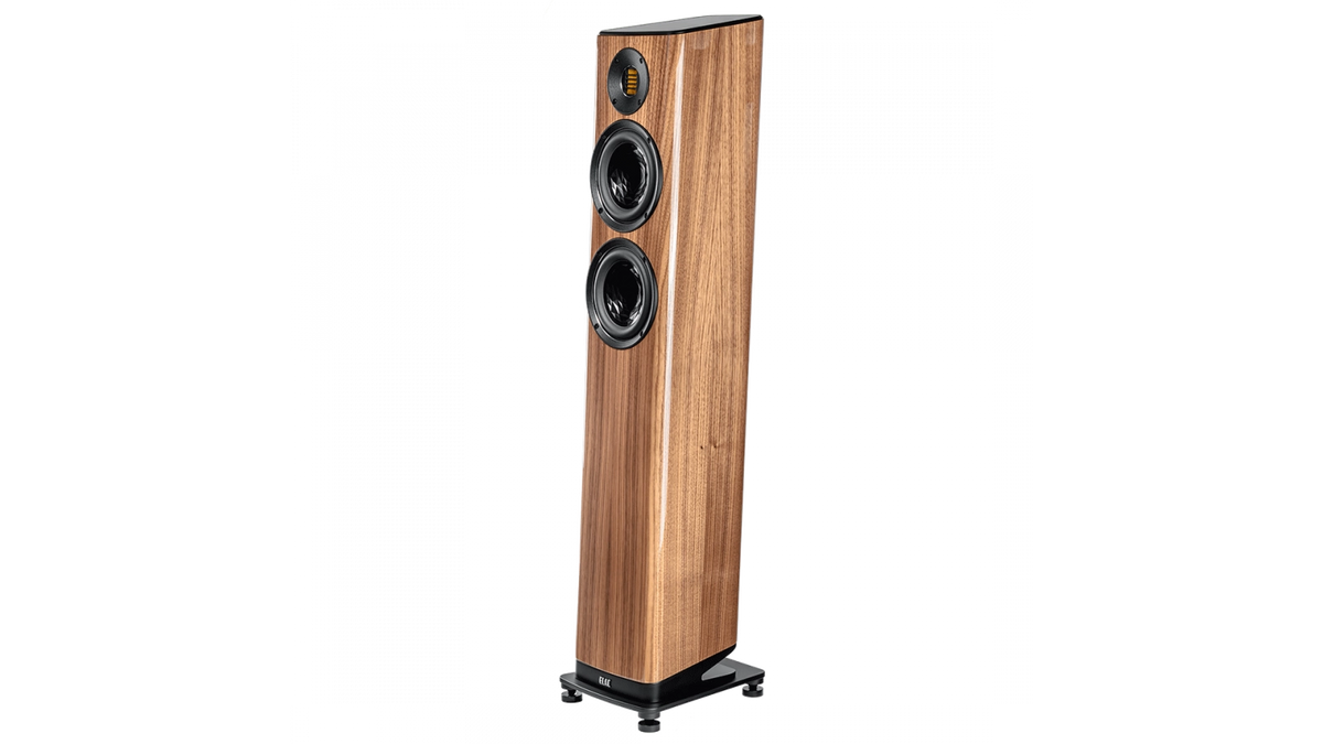 Elac Vela 2.0 6" 2.5-Way Floorstanding Speaker with Jet 6 Tweeter - Gloss Walnut, Each