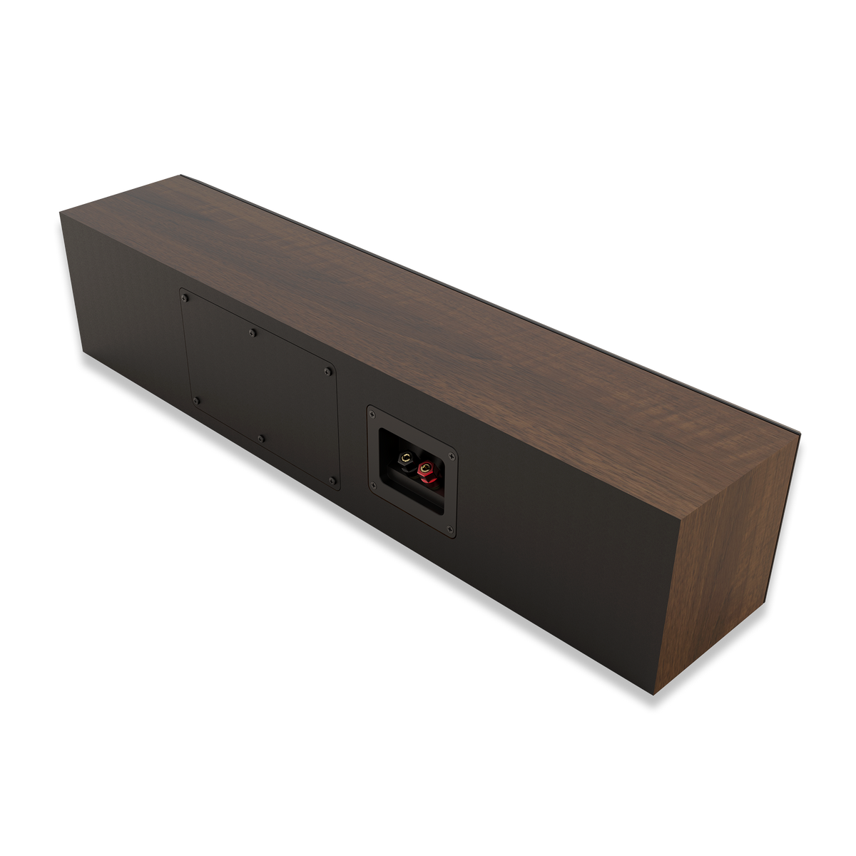 Klipsch RP-404C II Walnut RP 404C II rear angle walnut