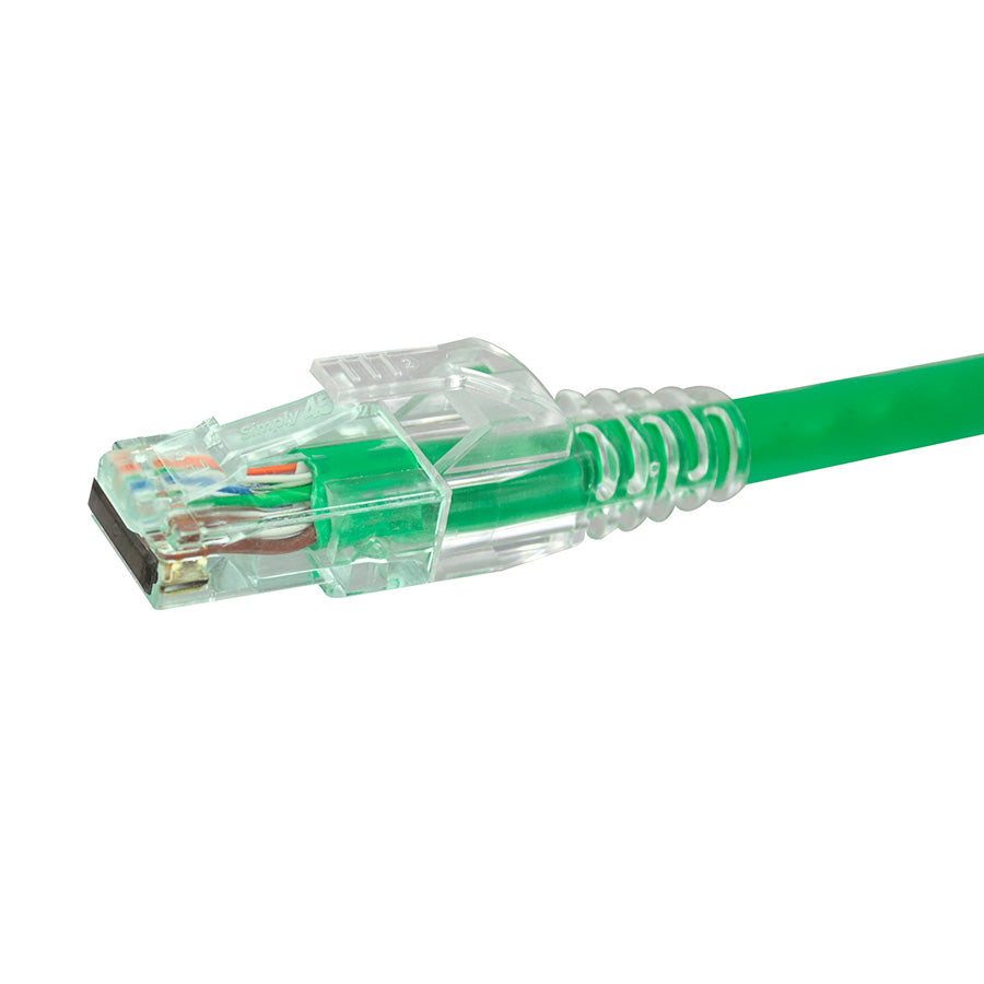 Simply45 S45-1605P ProSeries Cat6 Unshielded Pass-Through RJ45 Modular Plugs with Cap45® 500 pc/Jar