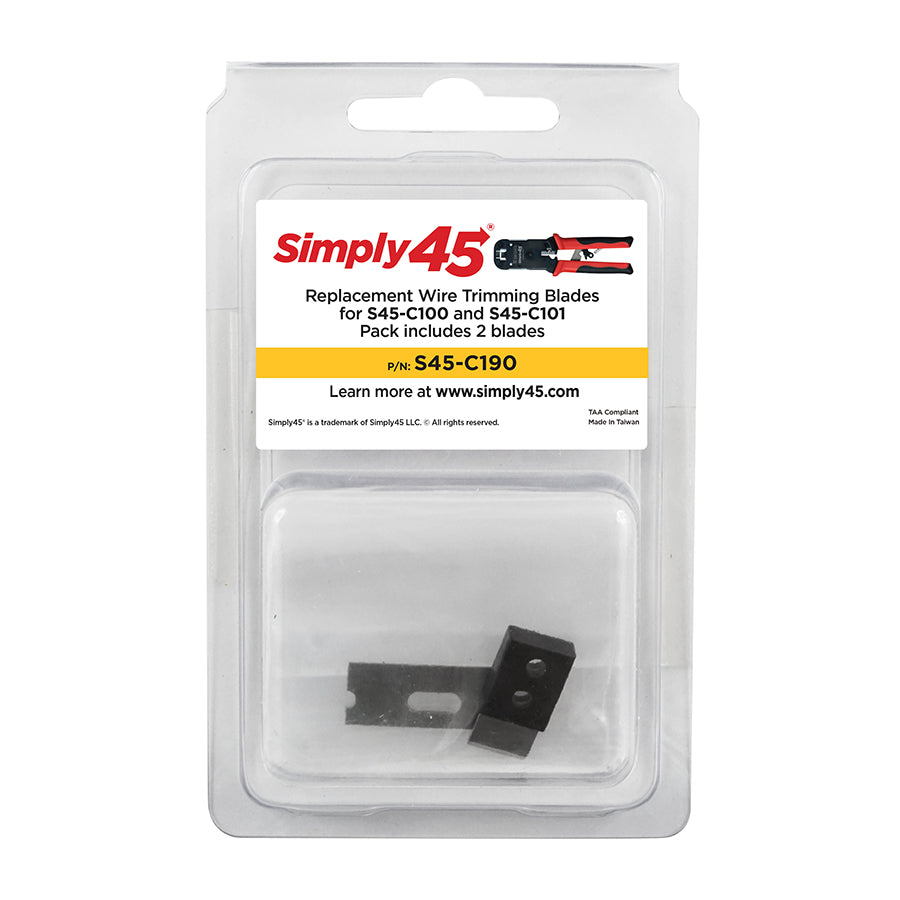 Simply45 S45-C190 Crimp Tool Replacement Blades