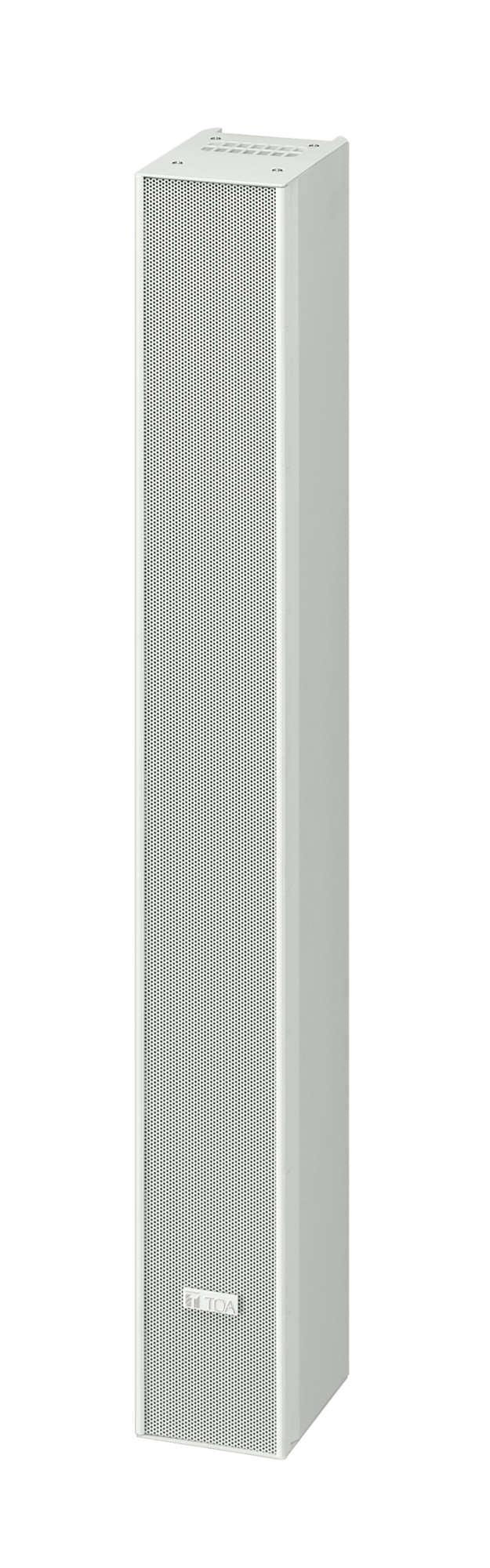 TOA SR-H2L Type H slim line array speaker, white, 9 cone drivers, 180 W, 0° vertical coverage