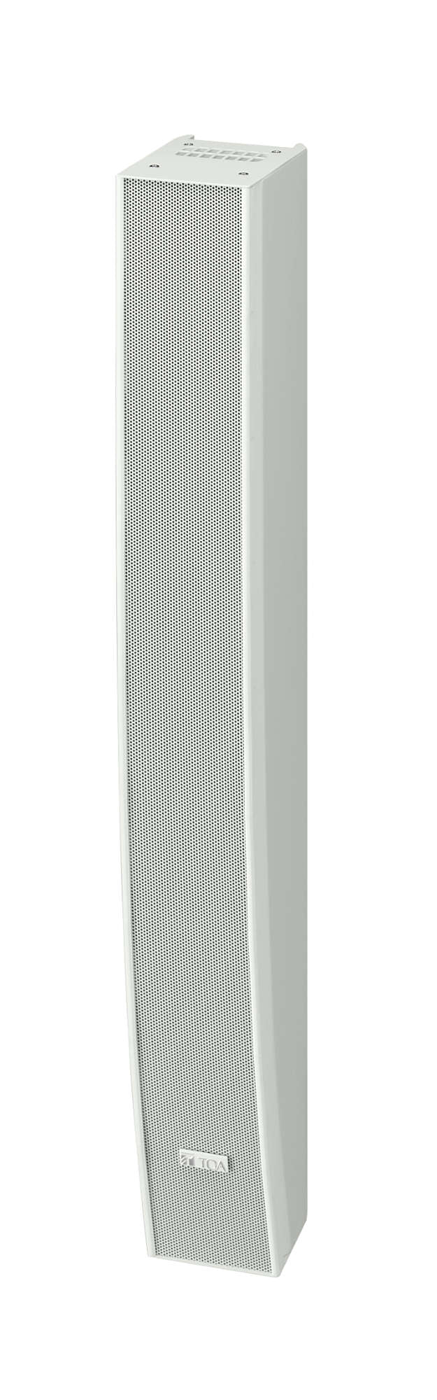 TOA SR-H2S Type H slim line array speaker, white, 9 cone drivers, 180 W, 20° vertical coverage