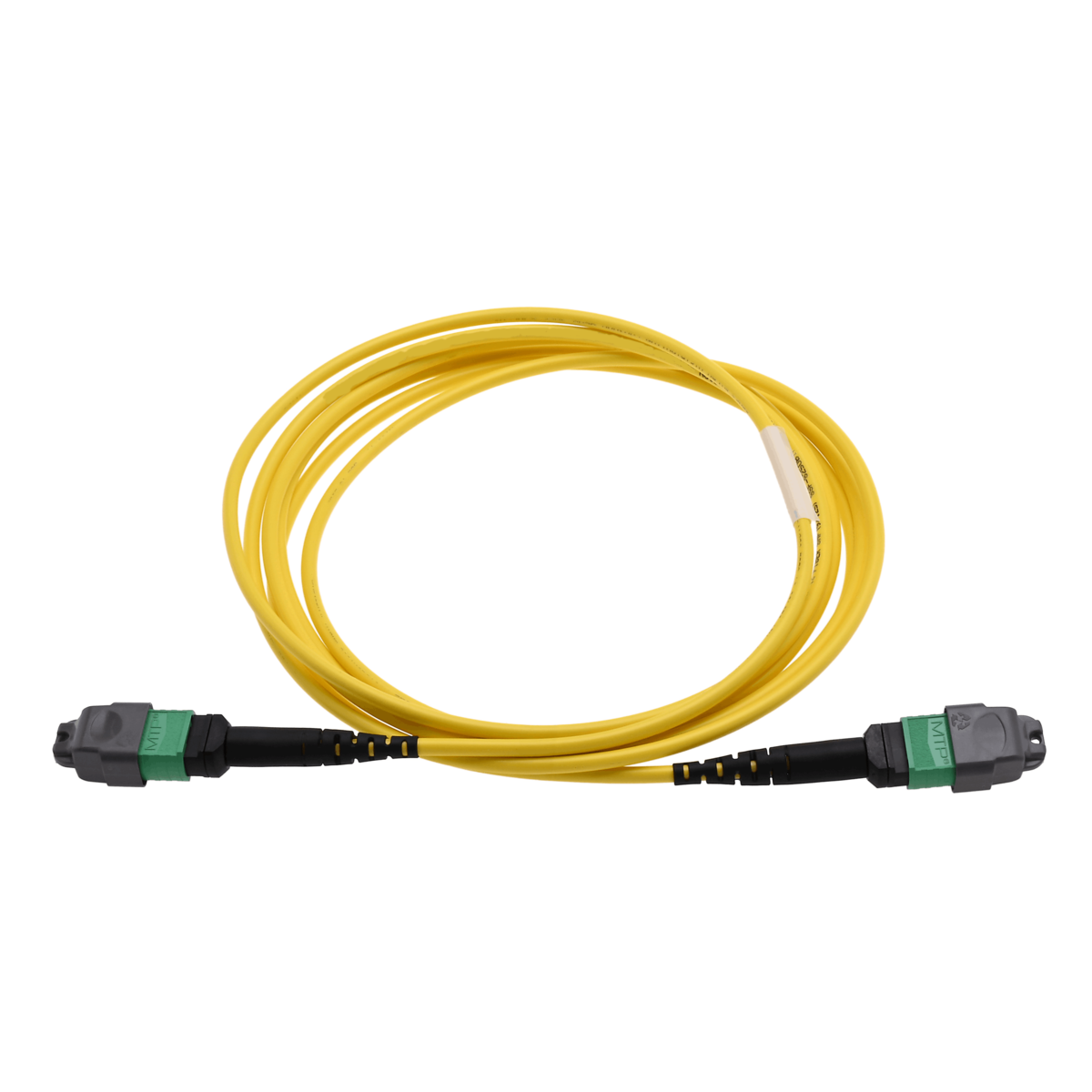 Cleerline CTG-S0F-12M1M1-02m SSF™ MTP Jumper, 12F OS2, TYPE B, MTP-F APC to MTP-F APC, 3.0mm PVC, 2 m / 6.6 ft Per Each