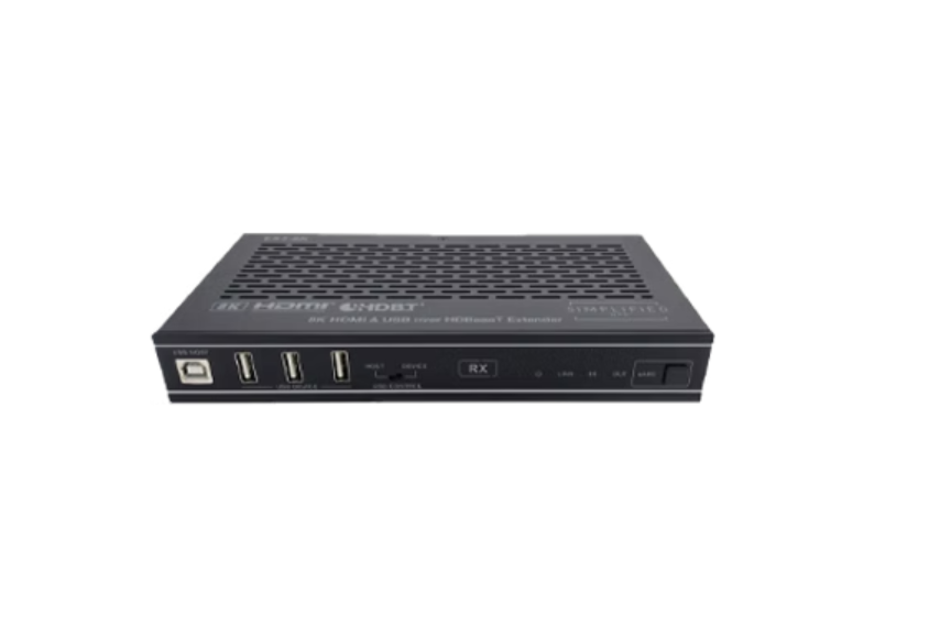Simplified EX3-8K HDMI 2.1 (40Gbps) Extender Over Cat6A Cable