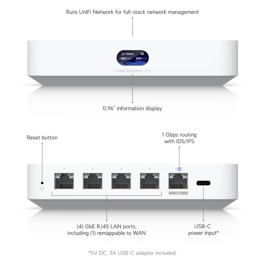 Ubiquiti UCG-Ultra Cloud Gateway Ultra