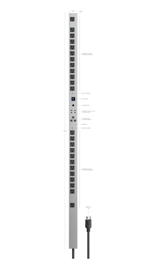 Ubiquiti USP-PDU-HD Power Distribution Hi-Density