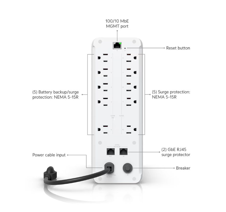 Ubiquiti UPS-Tower-US UniFi UPS Tower