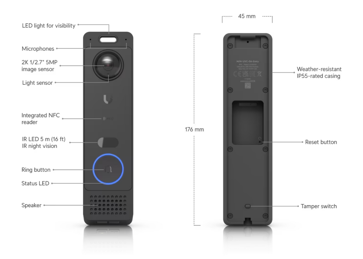 Ubiquiti UniFi Video Camera G6 Entry