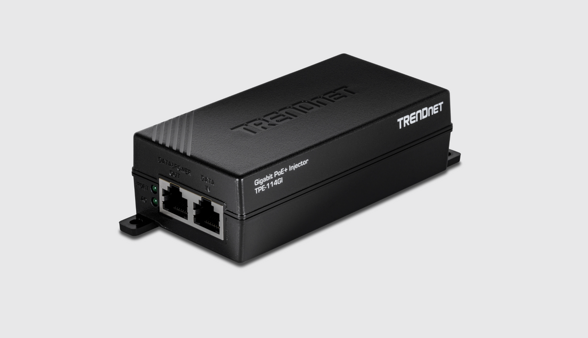 TRENDNet TPE-114GI Gigabit PoE+ Injector