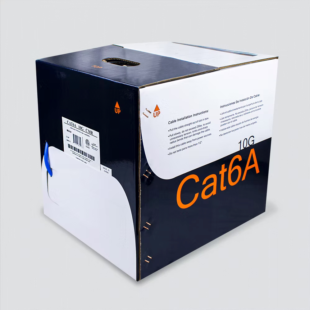 Wavenet CAT6A, 10G, Unshielded, Riser 1000' Box
