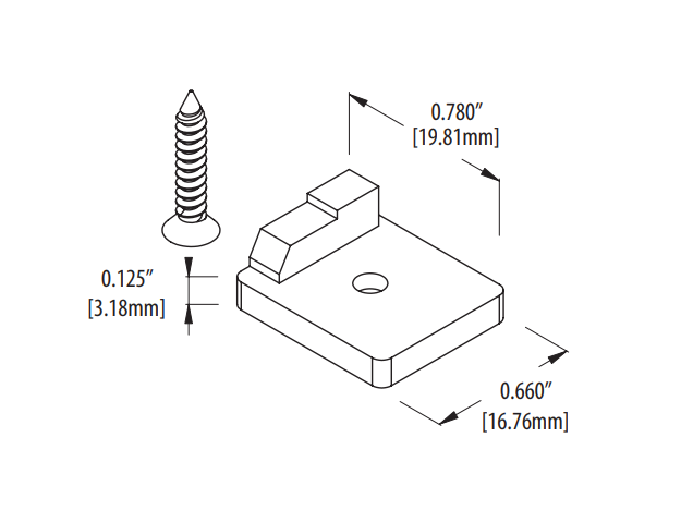 VLT Essential Edge Adjustable Shelf Lighting System