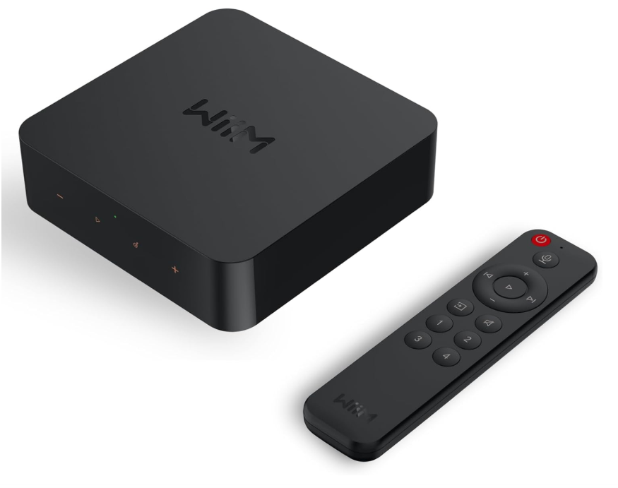 WiiM Pro + With US Adapter With Remote *B-Stock*