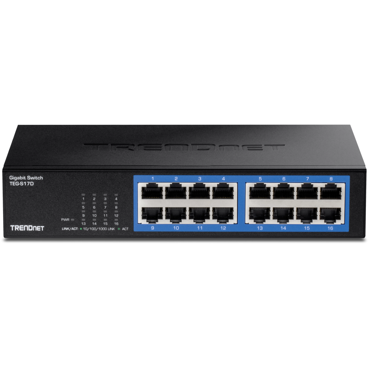 TRENDnet TEG-S17D 16-Port Gigabit Desktop Switch