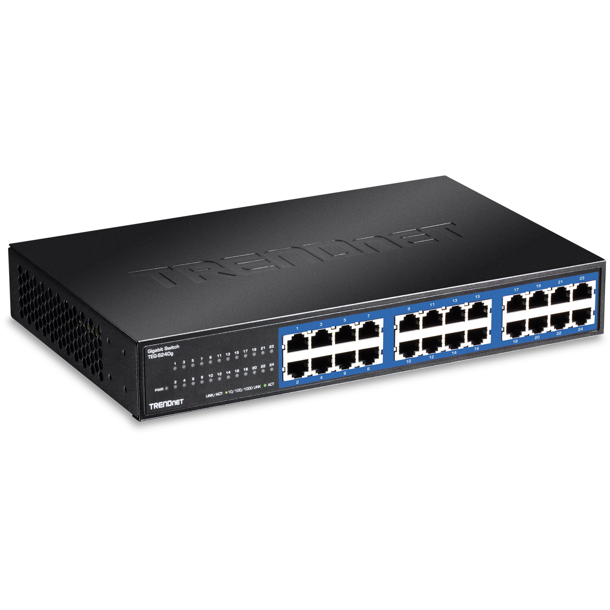 TRENDnet TEG-S24Dg 24-Port Gigabit GREENnet Desktop Switch