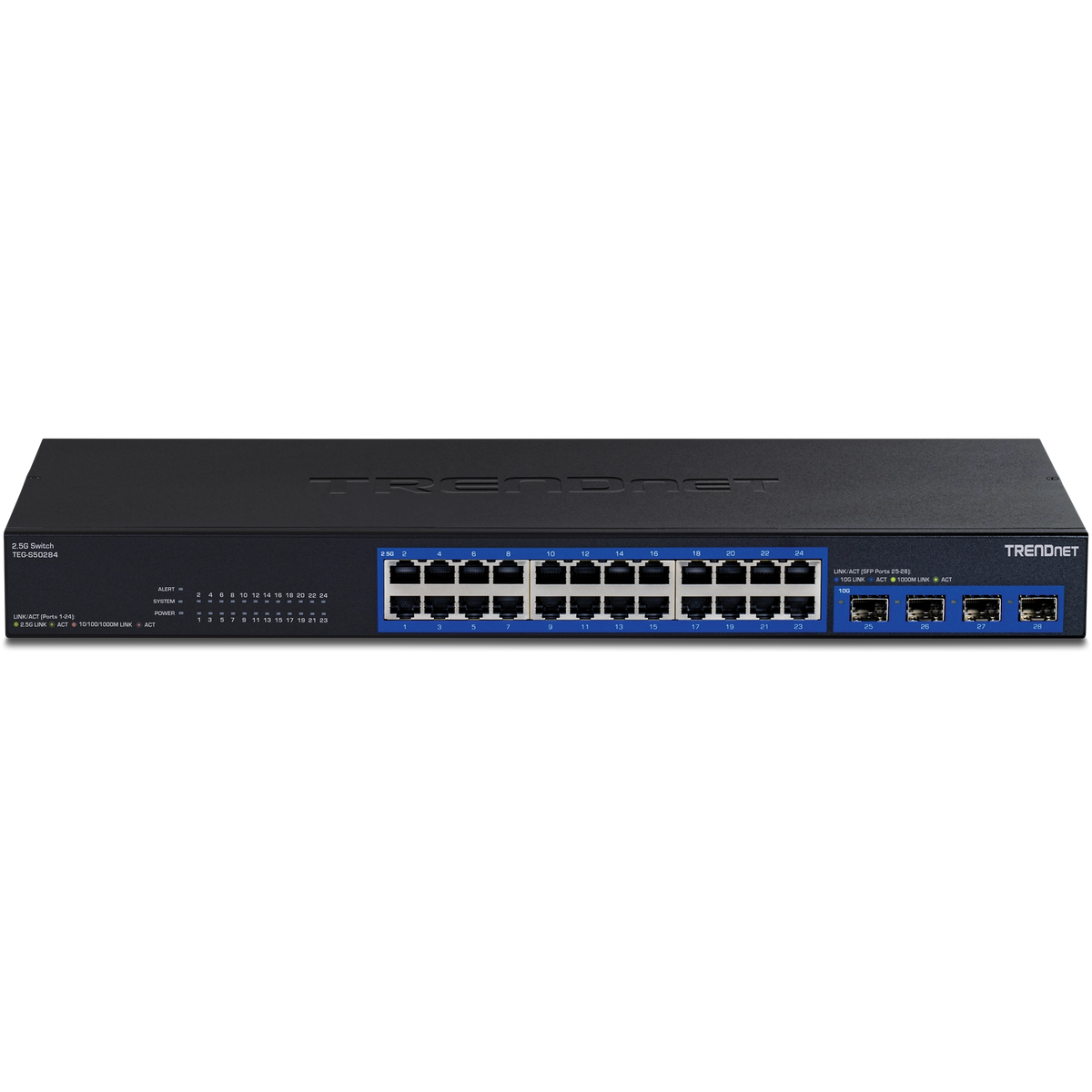 TRENDnet TEG-S50284 28-Port 2.5G Switch with 10G SFP+ Ports