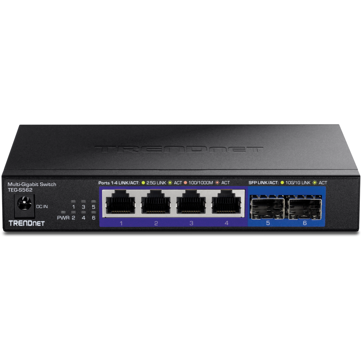 TRENDnet TEG-S562 6-Port Unmanaged Multi-Gig Switch