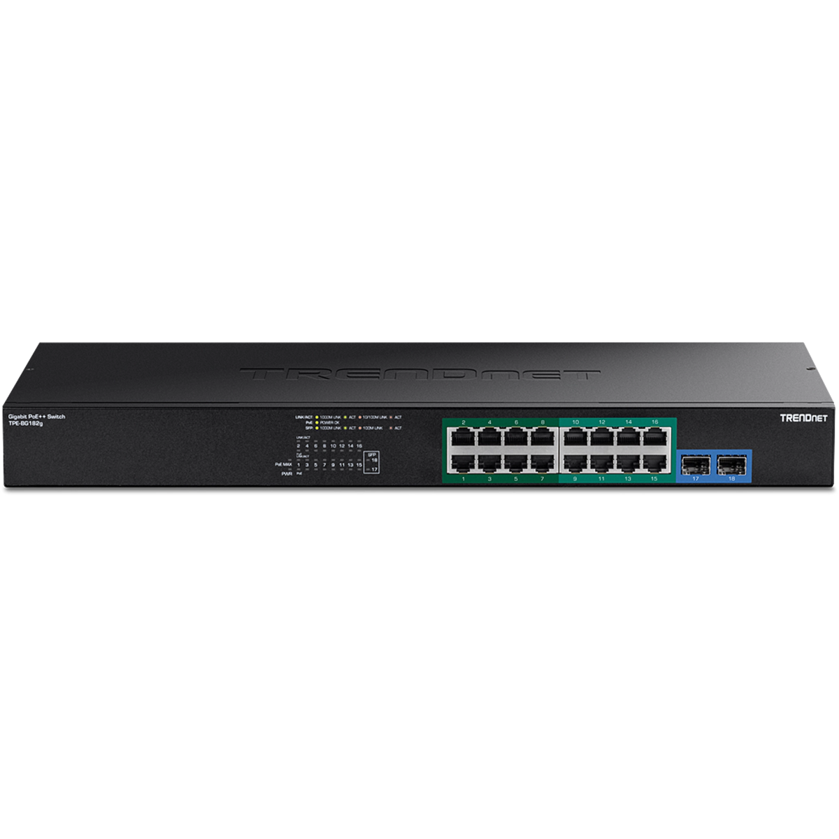 TRENDnet TPE-BG182G 18-Port Gigabit 4PPoE Switch
