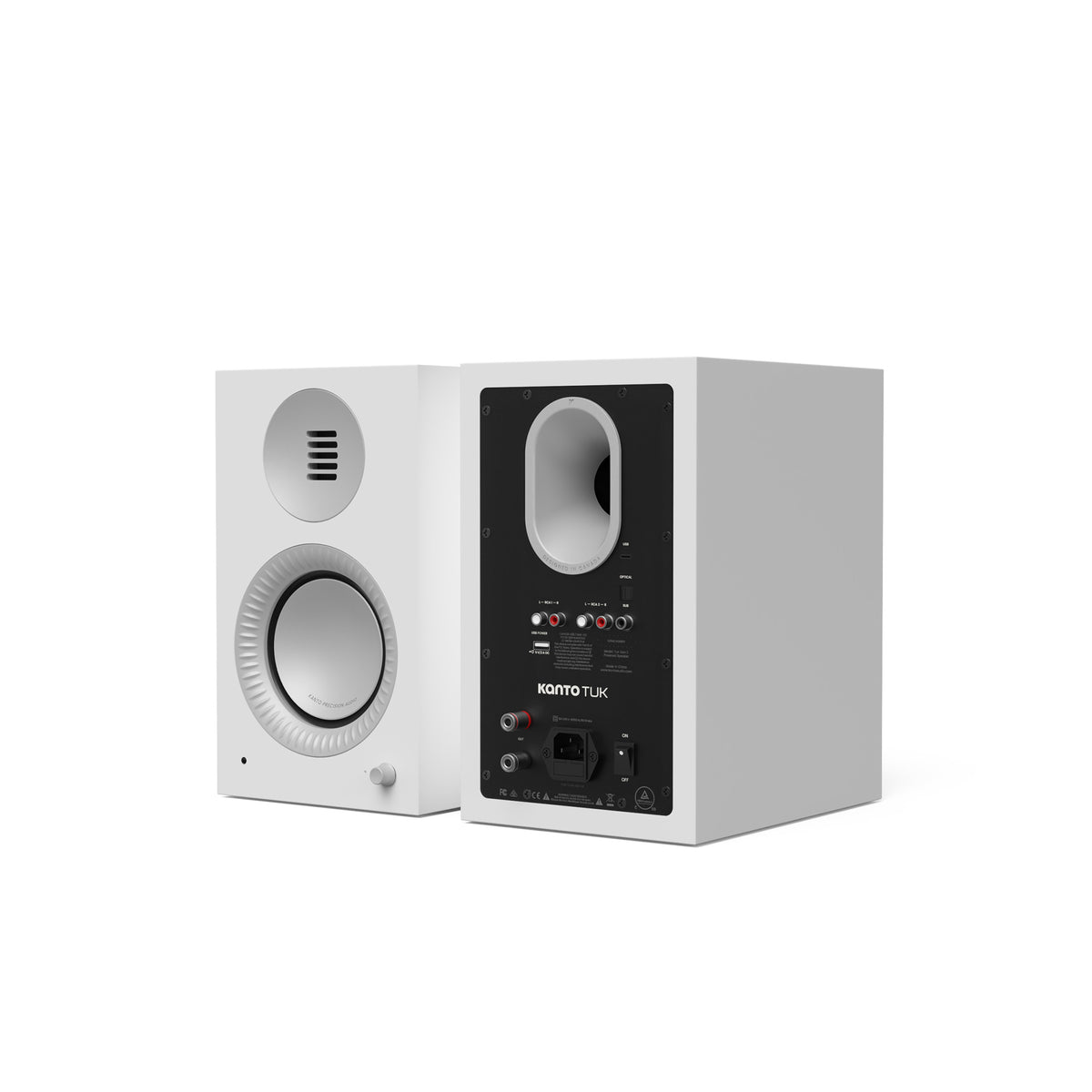 Kanto (2nd Gen) 260 W Premium Powered Speaker System with Bluetooth® 5.4, Dual RCA and USB-C Inputs