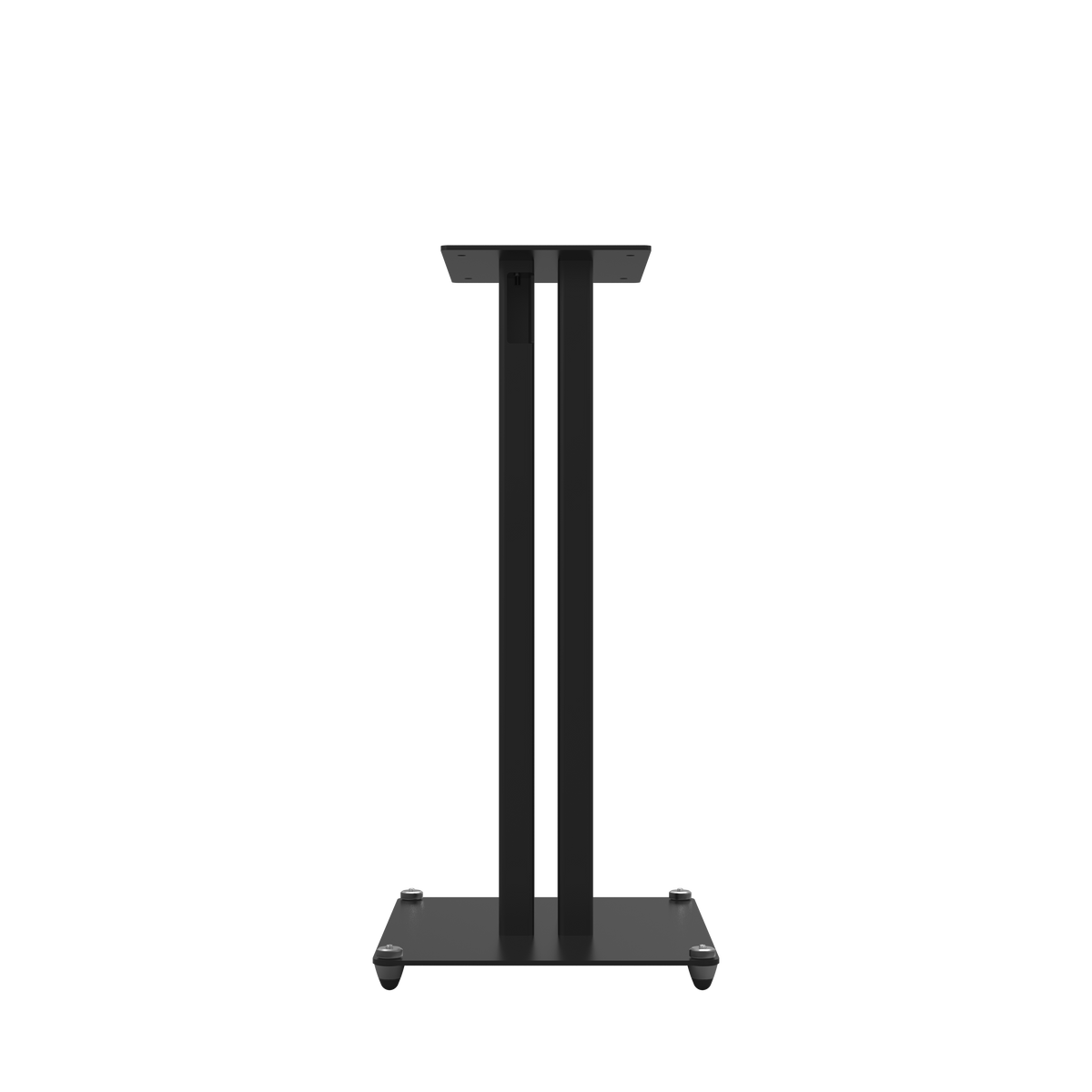 Klipsch KS-24 Speaker Stands Black Universal Speaker Stand 24 Front Rubber
