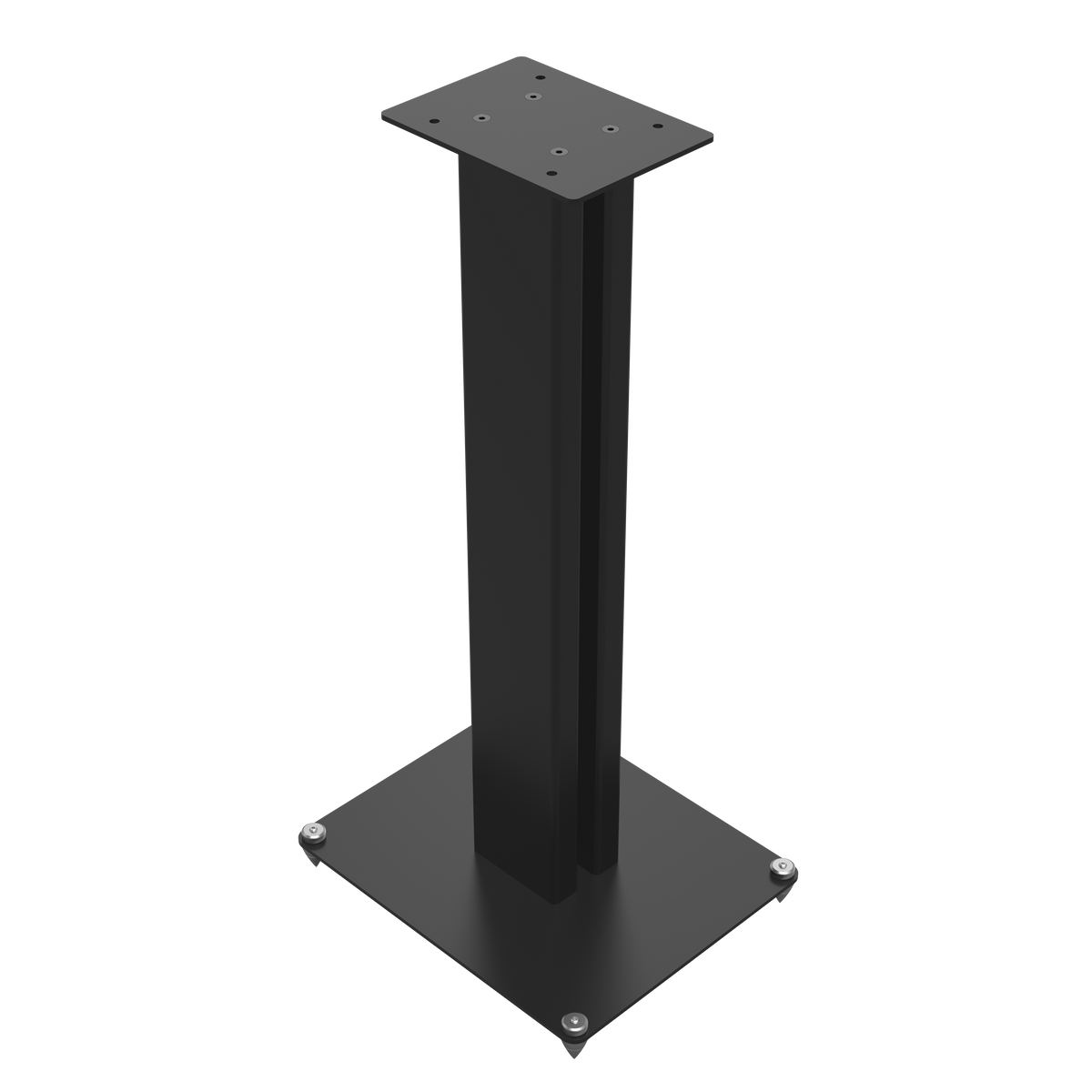 Klipsch KS-28 Speaker Stands Black Universal Speaker Stand 28 Hero Spikes