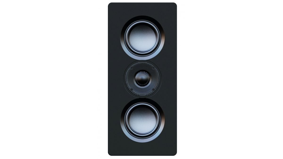 Elac Muro 4" On-Wall Sealed Cabinet Speaker - Black, Each