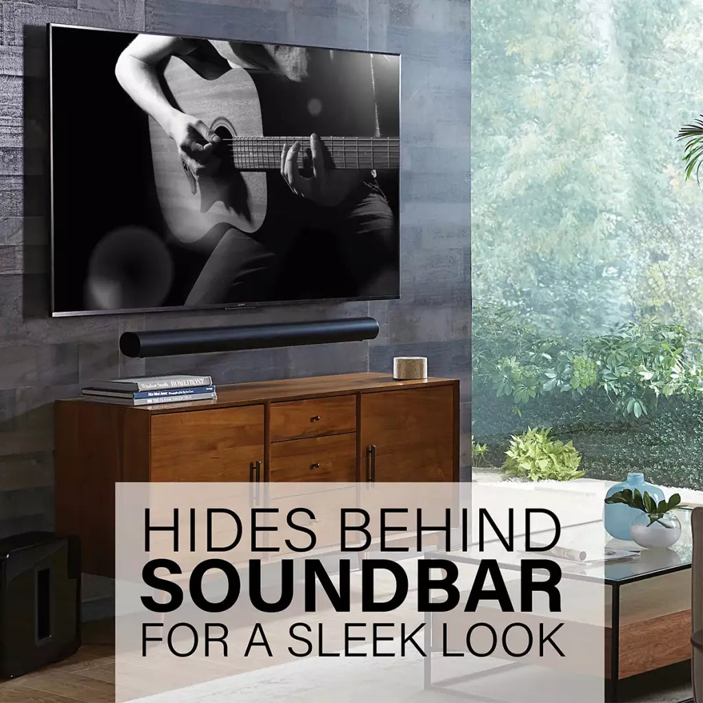 Sanus WSSAWM1-W2 Extendable Soundbar Wall Mount for Arc & Arc Ultra. WHITE