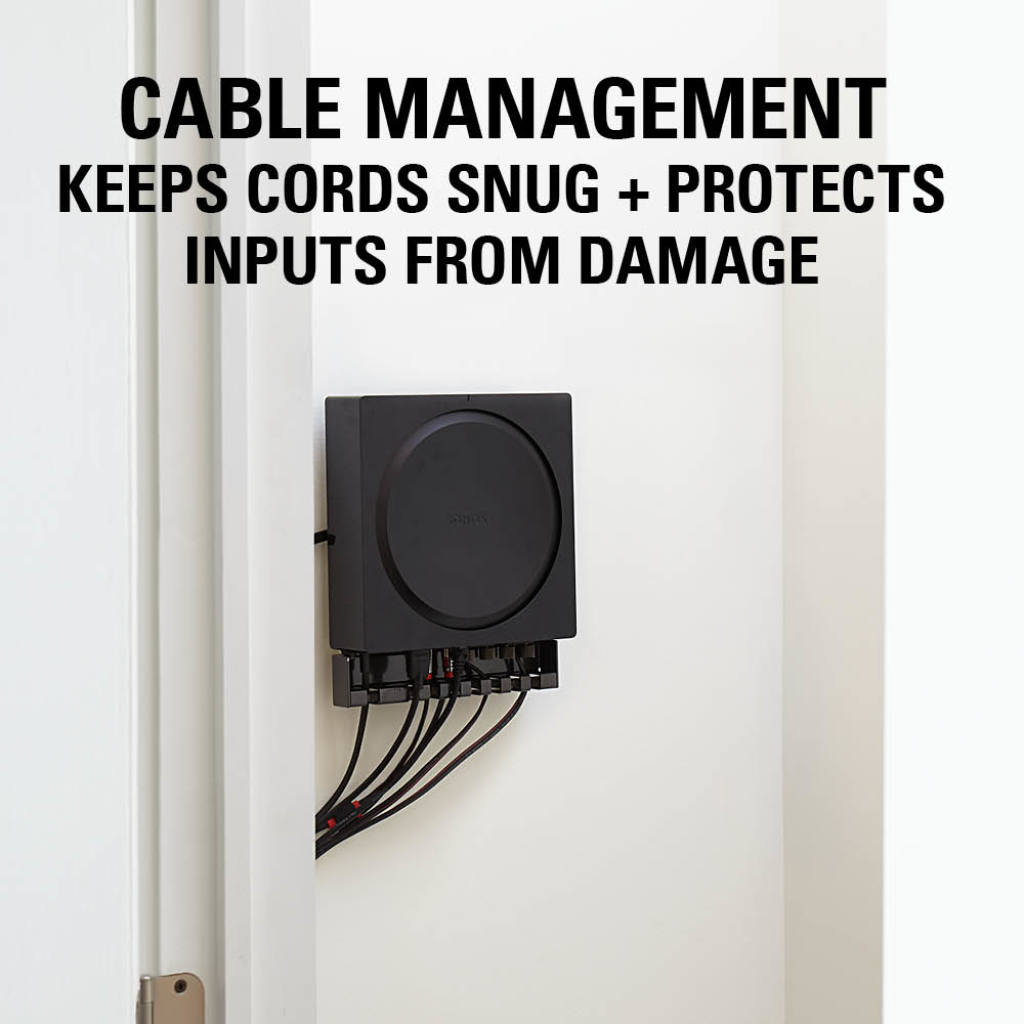 Sanus WSSCAM1-B2 Slim Wall Mount for Sonos Amp