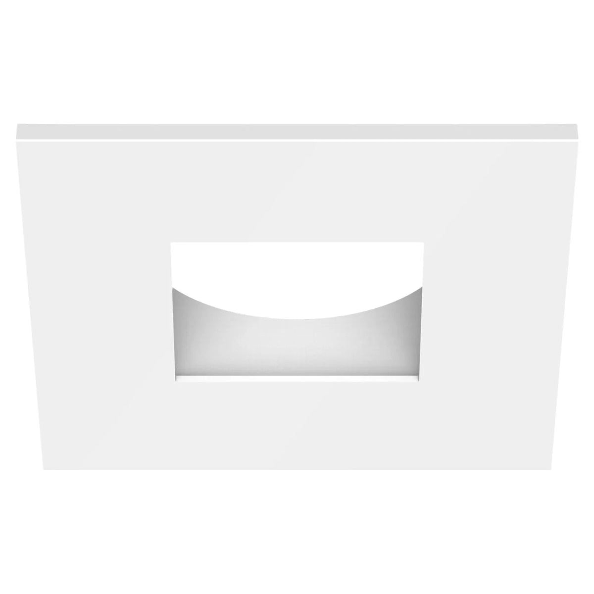 CSL ED1SST-WT ECO 1' Square Downlight Trim White Finish