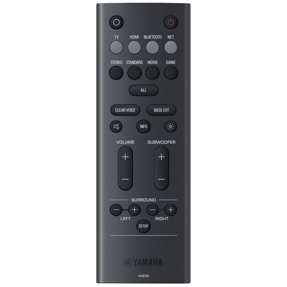 Yamaha SR-X50ABL TRUE X BAR 50A Dolby Atmos Sound bar with Wireless Subwoofer
