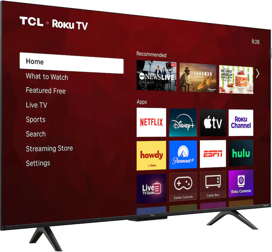 TCL Q6LR Class QLED TV, with Roku TV with Voice Remote