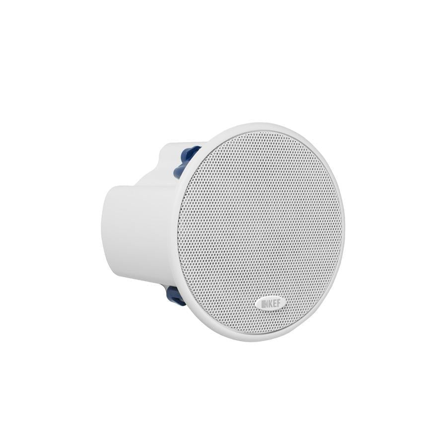 Kef Ci100.2QR Uni-Q 3" Round Speaker White, Each