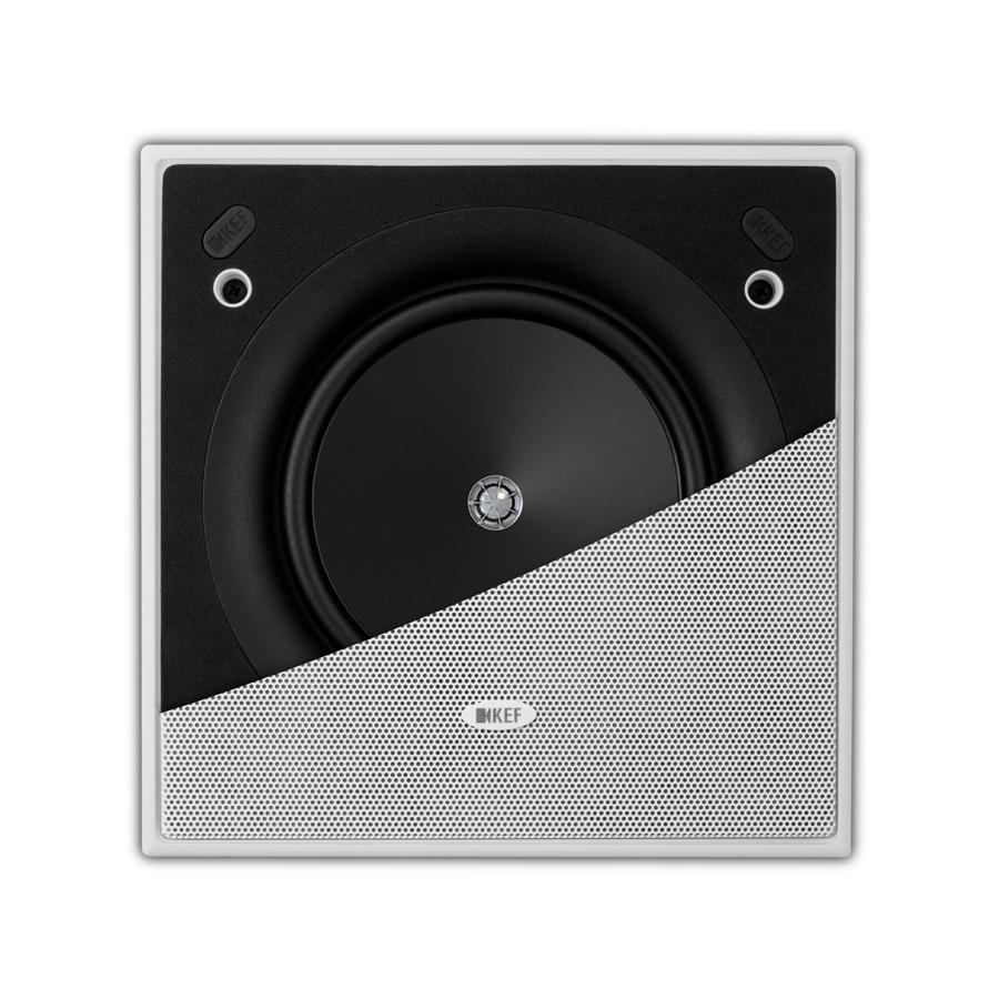 Kef Ci160.2CS C Series 6.5" Square Speaker White, Each