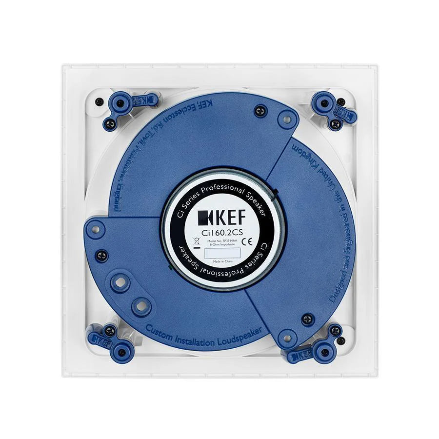 Kef Ci160.2CS C Series 6.5" Square Speaker White, Each