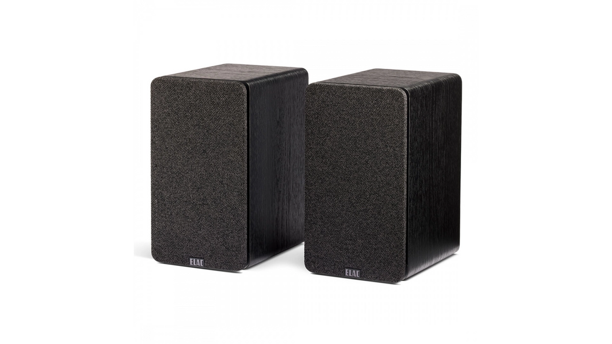 Elac 4.5" Debut ConneX Powered Monitor Speakers - Black, Pair